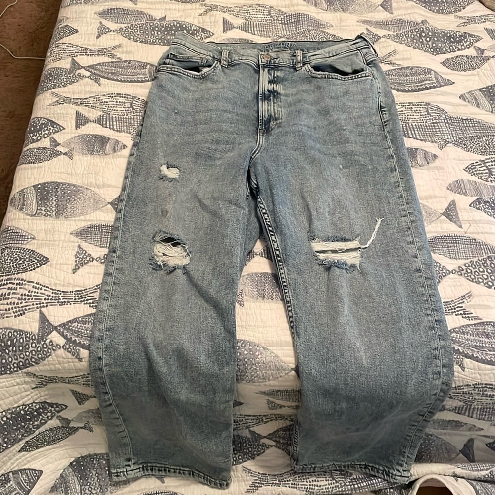 90s light wash straight jeans size 15 juniors